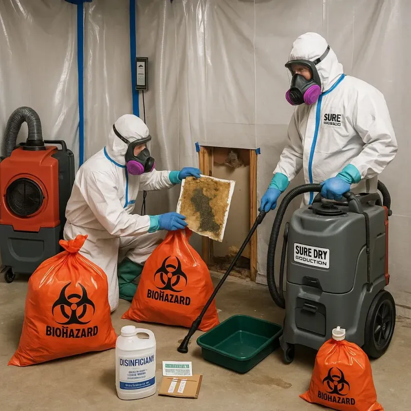 Contaminated Water Handling Protocols process in Cleveland, OH